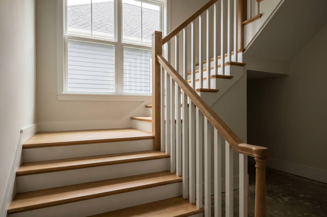 Irvington Foursquare Staircase